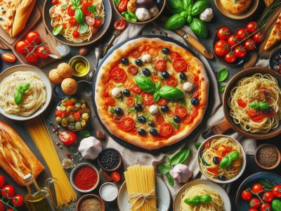 Итальянская кухня / Italian cuisine — created with AI