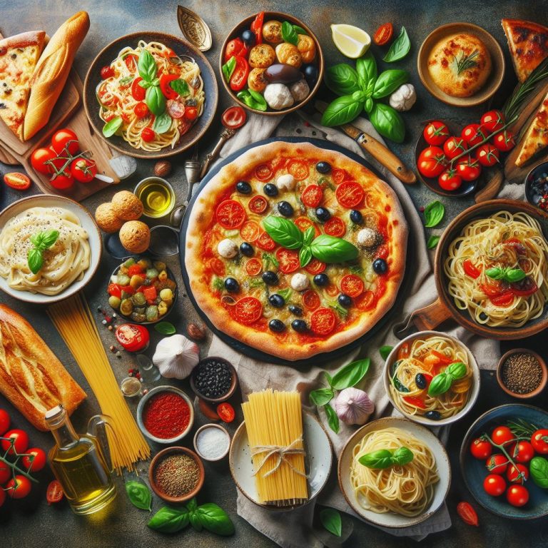 Итальянская кухня / Italian cuisine — created with AI
